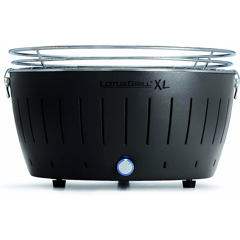 Lotus Grill - Barbecue portable pour l'extérieur xl Noir