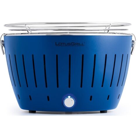 LotusGrill G280 barbecue a carbone blu compatto portatile