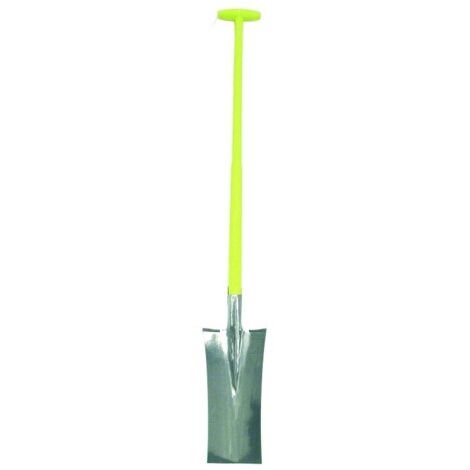 Louchet de terrassier avec manche T en fibre de verre 90cm