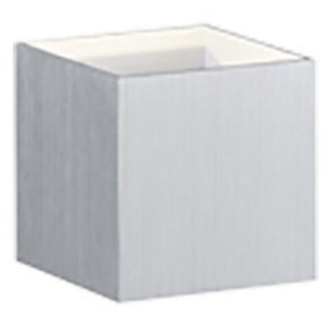 Louis Cubo Aplique Aluminio Doble Emisión Led 10x10 cm Trio Lighting
