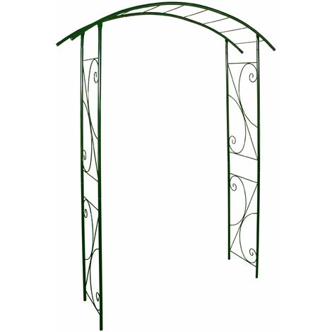 Louis Moulin Arche Tube Rotondo 20 Ponte 148x40x207 cm - Verde Abete - Made in France