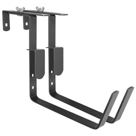 LOUIS MOULIN Lot de 2 supports fixations réglables pour jardinière - 18 cm - Acier époxy