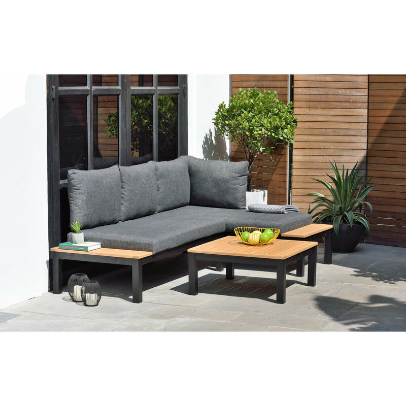 Scancom - Loungeelement Kingsbury-Hydra, 2-Sitzer Sofa, optional erweiterbar zu Ecksofa