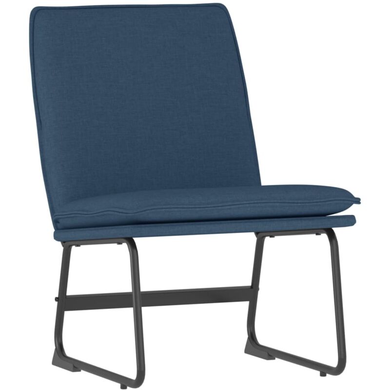 Loungesessel Blau 52x75x76 Cm Stoff Vidaxl
