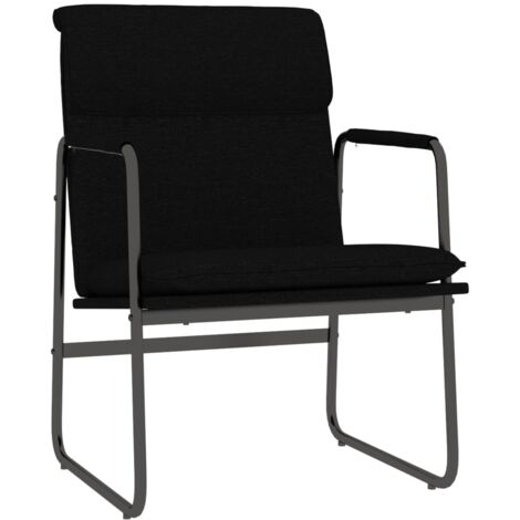 Loungesessel Schwarz 55x64x80 cm Stoff vidaXL