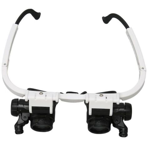 Loupe à bandeau LED - SURENHAP - 2pcs - 7x 10x 15x 25x - Confortable - Utilisation jour et nuit