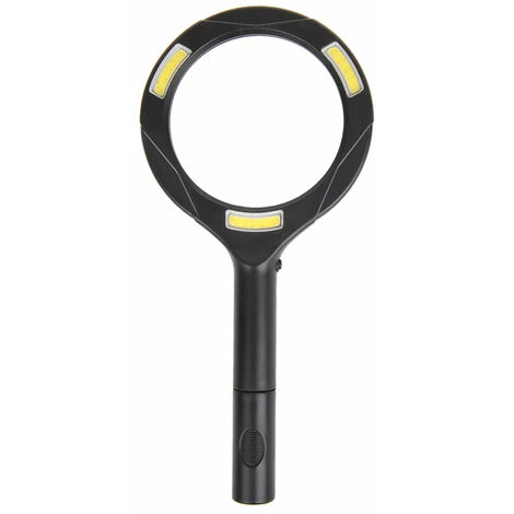 Loupe avec éclairage COB