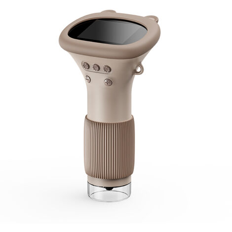 Loupe avec éclairage, microscope pour enfants avec écran de 5 cm (2 pouces), grossissement 1000x, mini microscope portable avec caméra, cadeau de Noël ou d'anniversaire pour filles et garçons