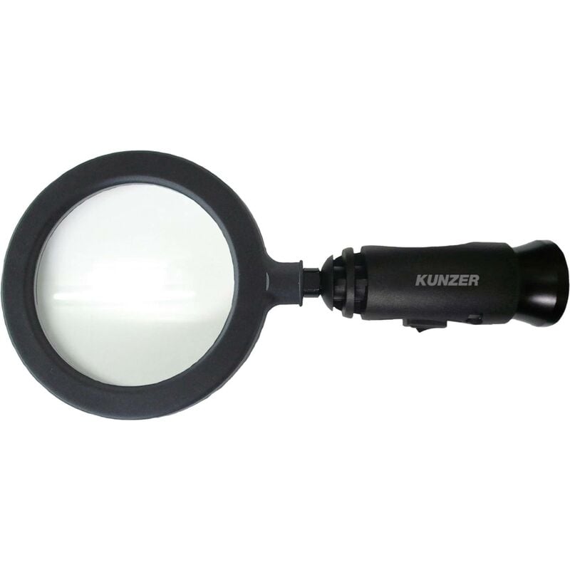 Kunzer - Loupe avec grossissement 3x et éclairage led 7LL01 noir n/a