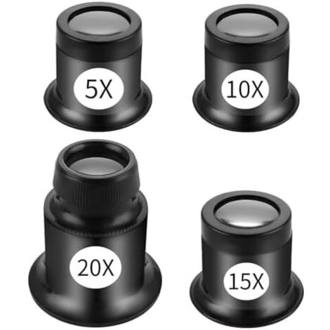 Loupe Bijoutier et Horloger – Kit de Réparation Montre Portable Outil avec -