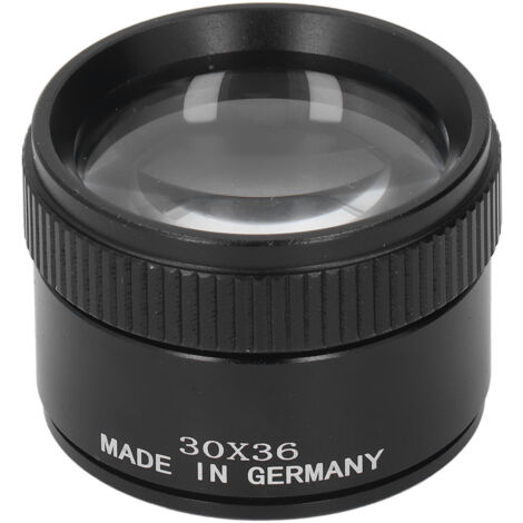 Loupe de bijoux 30X 30x36mm, lentille optique, Loupe oculaire pour l'inspection, bricolage