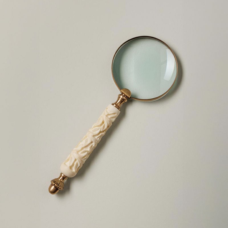 Chehoma - Loupe de bureau Joséphine laiton 28x10cm