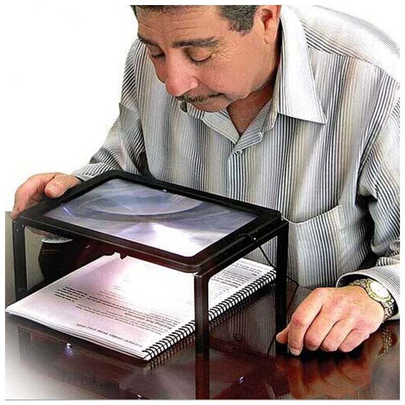 Loupe de lecture pour seniors – (grossissement