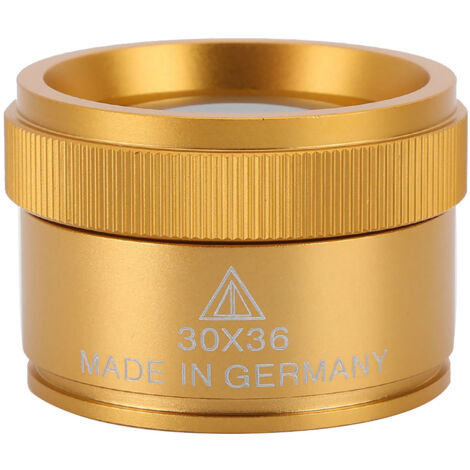 Loupe de poche 30X portable pour l'identification de bijoux et pièces de monnaie