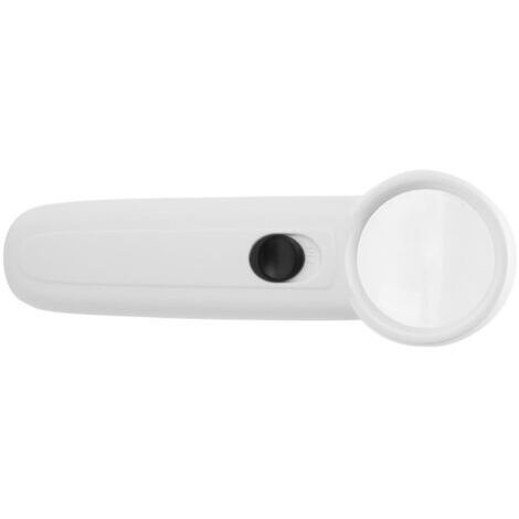 Loupe de poche MG6B-2 15X avec éclairage LED, boîtier en plastique ABS