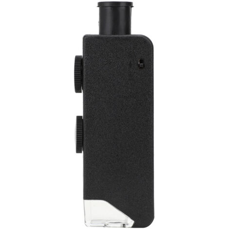 Loupe de poche portable à LED réglable 60-100X pour l'observation