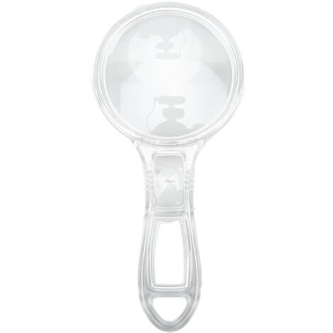 Loupe de Poche Transparente Portable et Durable, Grossissement Clair pour Intérieur et Extérieur