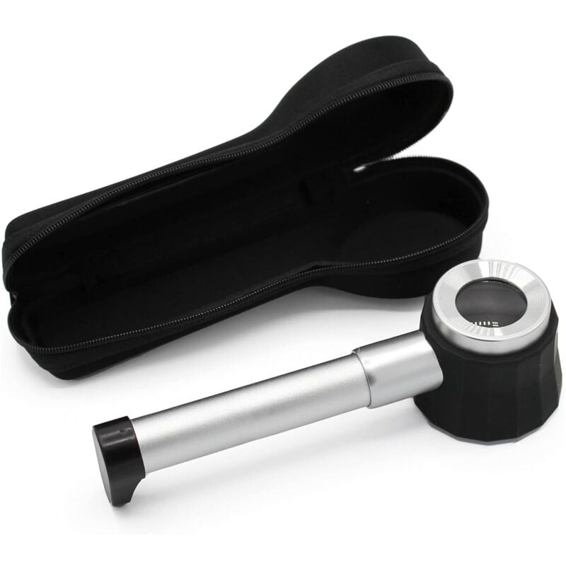 Fishtec - Loupe de Précision Grossissement 10X Graduation intérieure