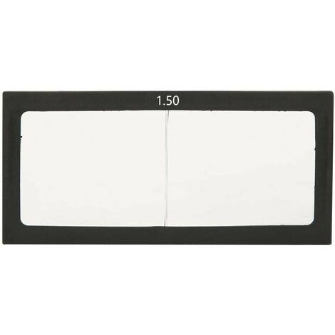 Loupe de verre de soudage assombrissement automatique niveau de filtre assombrissement protection des yeux accessoires de machine de soudage 1.5 dioptrie