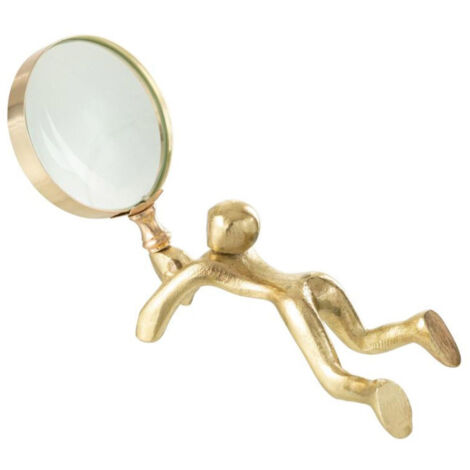 Loupe Design "Personnage" 19cm Or
