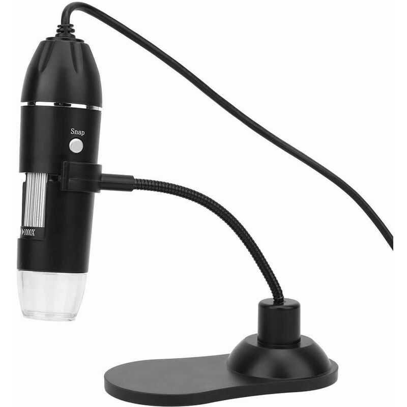 Loupe éclairante USB Microscope numerique,USB numérique Microscope électronique LED avec Support 50X-1000X - Microscope USB Aménagement d'atelier