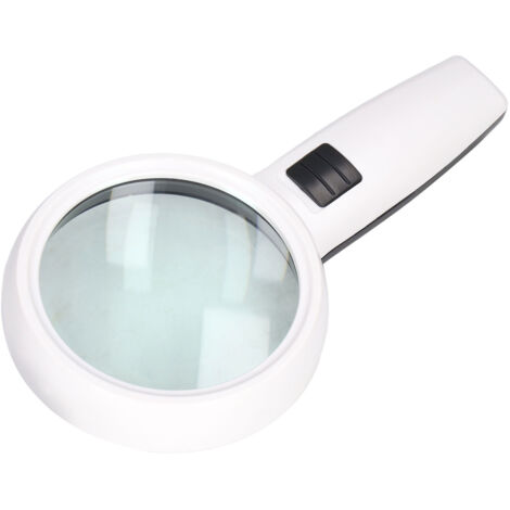 Loupe éclairée 30X HD avec interrupteur antidérapant et lentille haute définition