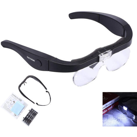 Loupe frontale rechargeable avec LED Li