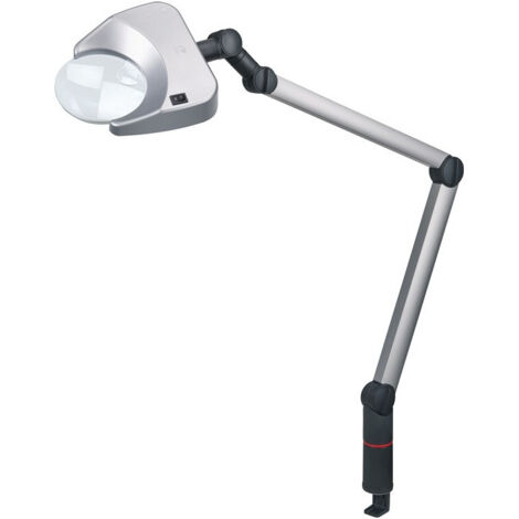 Loupe lumineuse Tech-Line agrandissement 2x/3x LED D. de lentille 120/31,5 mm SCHWEIZER