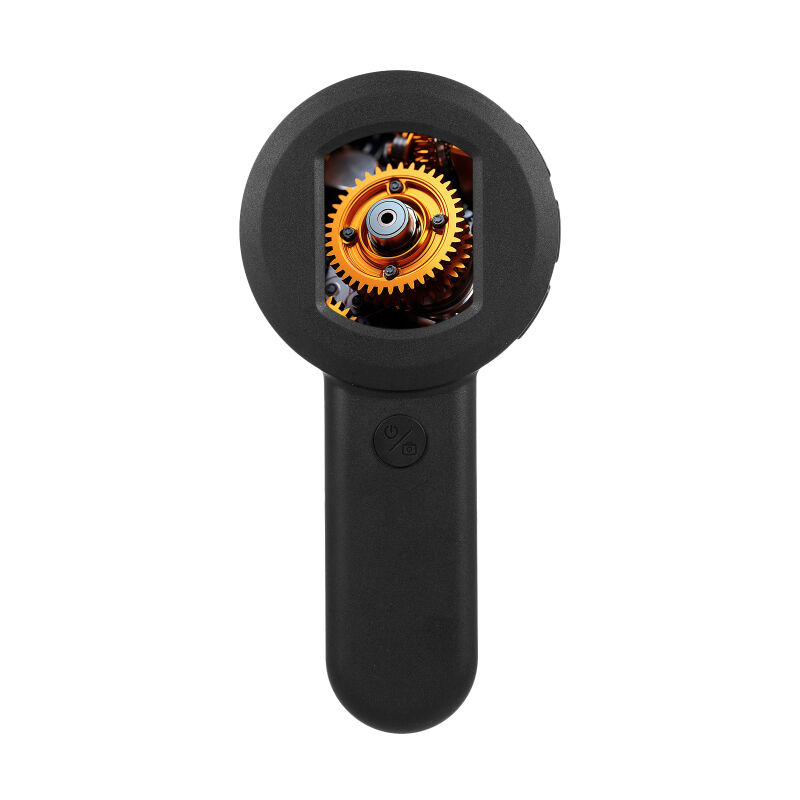 Lifcausal - Loupe numérique avec écran ips de 2,0 pouces Loupe 100X avec loupe lumineuse pour la lecture Lumières blanches et violettes Compatible