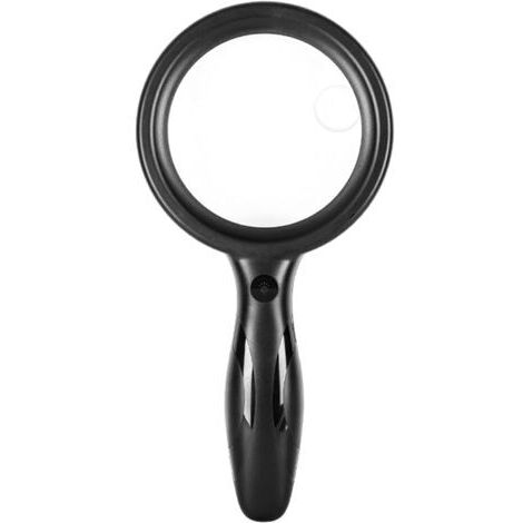 Loupe rechargeable avec lumière 33 LED à intensité variable, loupe éclairée à 3 luminosités réglables, loupe portative pour l'exploration, les bijoux et l'artisanat