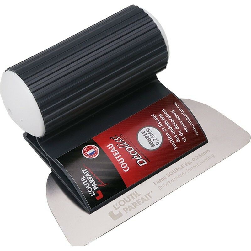 Lame Souple Décoliss' L'OUTIL PARFAIT lame inoxydable pour un Lissage Impeccable Taille: 24 cm