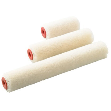 L'Outil Parfait – Manchon pour rouleau 7550110 – Lot de 2 – Laqueur velours pour laques brillantes – Matériau pure laine – 110 mm