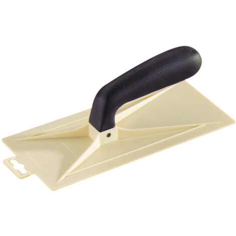 L'Outil Parfait – Platoir à gréser en plastique 28 x 13 cm – Épaisseur 3 mm – Outil rigide pour finitions précises – Pour travaux de bricolage