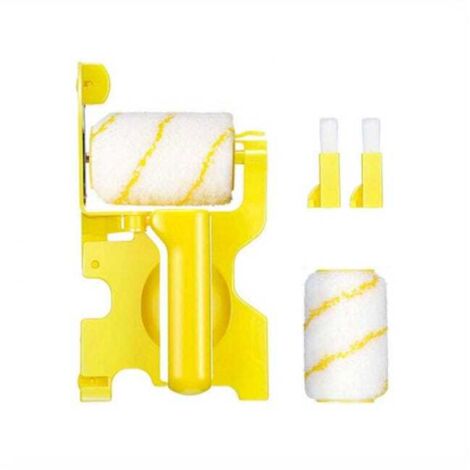 L'outil parfait – rouleau de peinture, kit de rouleau à enduire, système anti-goutte – pour peinture rapide et uniforme, outils de peinture pour murs intérieurs, 22.5 × 12.5 × 6.5 cm