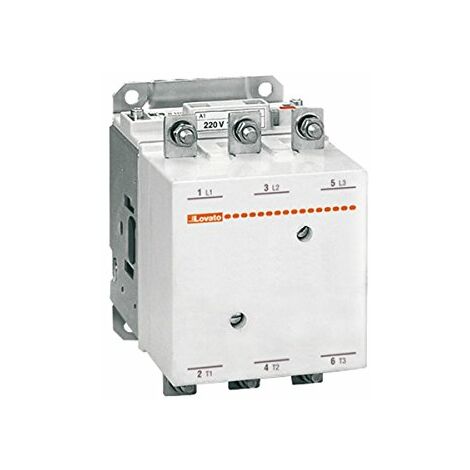 Lovato Electric Contattore, 3 poli , 265 Ampere, 24 VLOV11B25000024