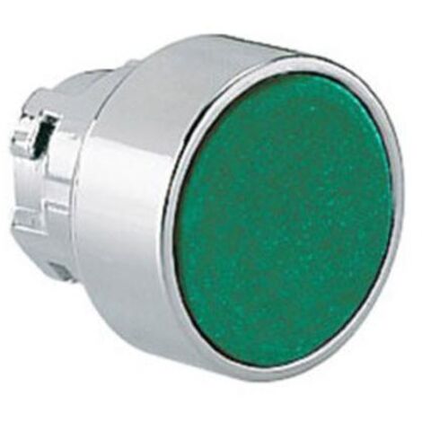 Lovato pulsante verde metallo rasato ad impulso 8lm2tb103
