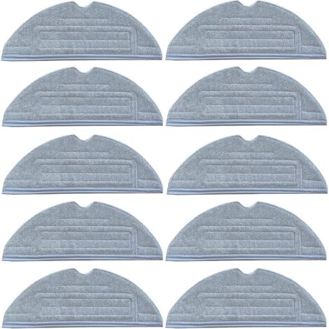 loveco Lot De 10 Serpillres Pour Roborock S7 S7 + T7 T7 Plus,lingettes De Rechange Lavables Pour Roborock S7