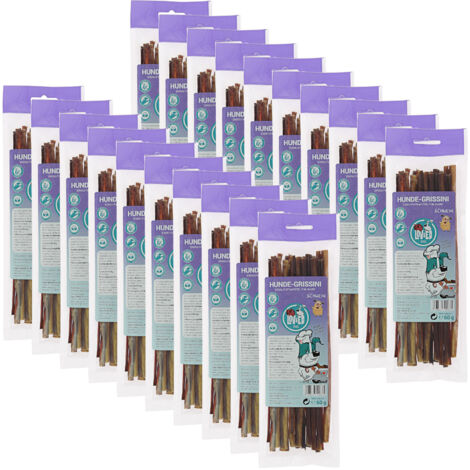 Lov&Ed Hunde-Grissini, 20x 60 g - Kausnack mit Schwein