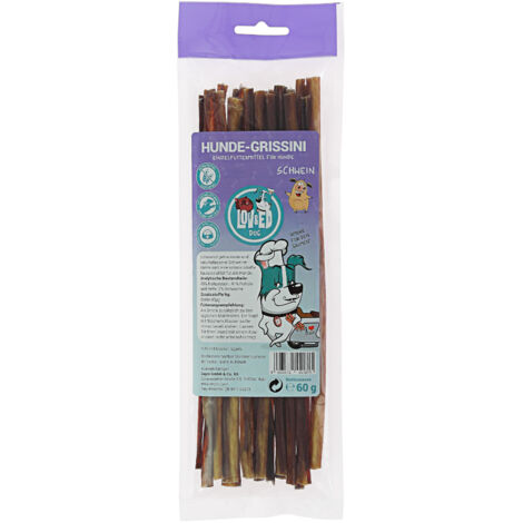 Lov&Ed Hunde-Grissini, 60 g - Kausnack mit Schwein