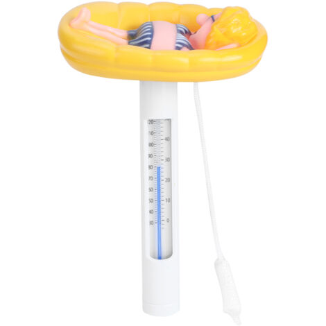 Lovely Cartoon Shape Floating Swimming Pool Thermometer Temperature Meter with ℉/℃ Display