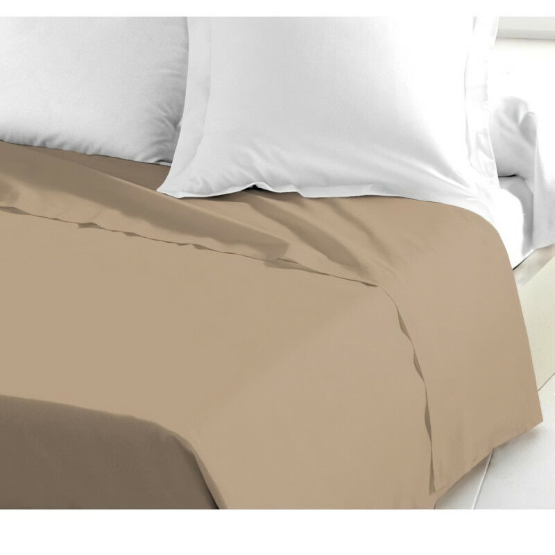 lovely home - drap plat 100% coton 180x290 cm beige
