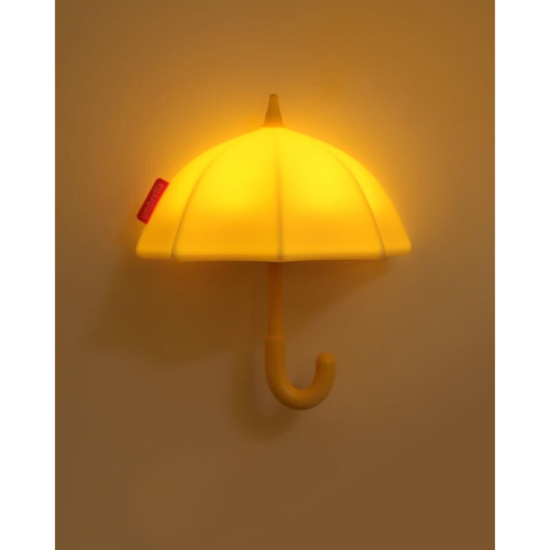 Lovely Umbrella-Shaped Night Light for Children - Magnetic Silicone Bed Lamp with Touch Control and Auto Shut-Off - Cute Portable LED Lamp for Crib