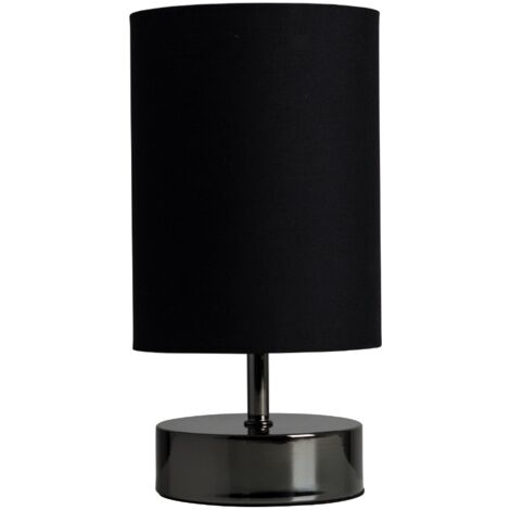 Low, Medium, Bright and OffPlease Note: This Lamp Requires Dimmable Bulbs. Not Suitable for Standard LED or Energy Saving Bulbs.Product SpecificationMaterial: MetalFinish: Black ChromeCap Type: E14Wattage: 40WColour Temperature: N/ALumens: 0Lifespan: 0Dim