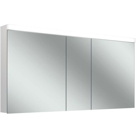LOW plus 15 LED-Spiegelschrank, 3 Türen 60/30/60cm,