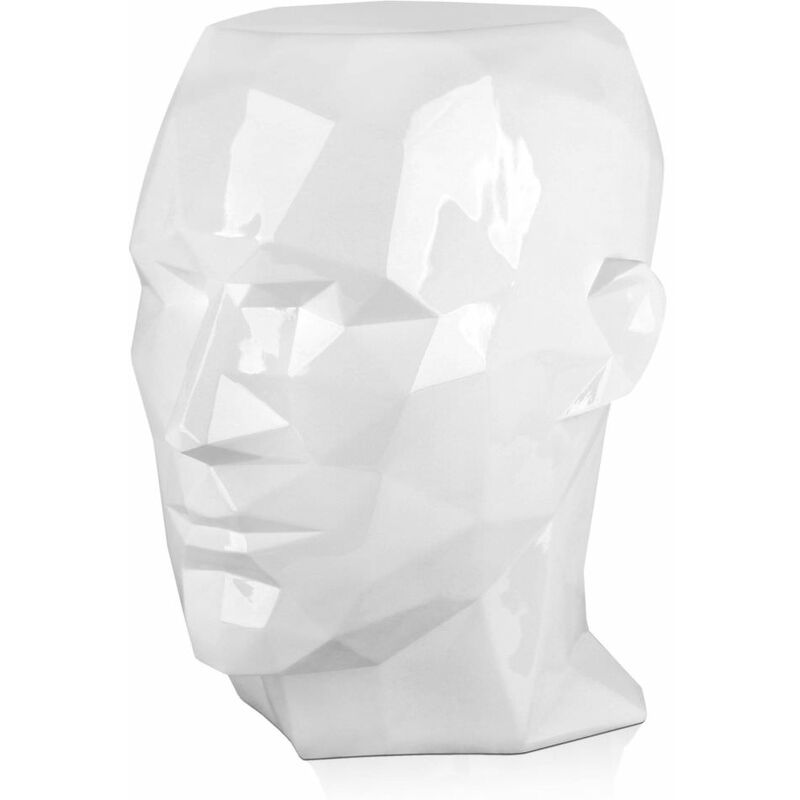 

Low poly man's head side table cm 55x50x42cm FPE5553PW - Artedalmondo