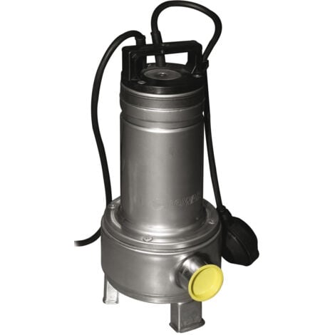 Lowara Pompe de relevage immergée eaux usée Matières En Suspension DOMO7VX monophasé 0,55 Kw Roue Vortex avec Flotteur automatique