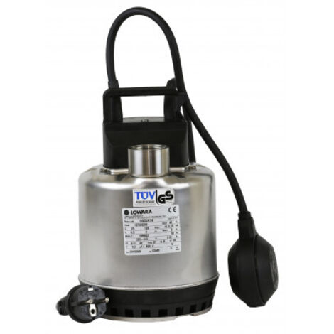 Lowara Schmutzwasserpumpe DOC 3/A TÜV max. H:6,3m Rp1 1/4" max. Eintaucht.:5m