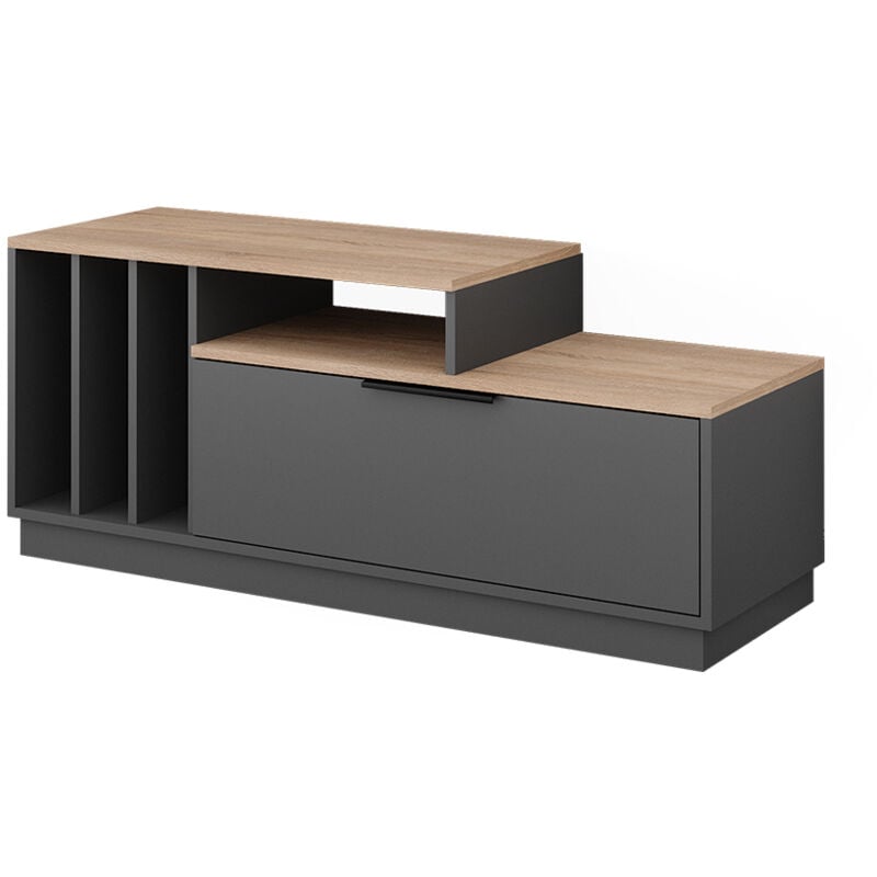 Vicco - Lowboard Betti, Anthracite/Sonoma, 120x49.9cm
