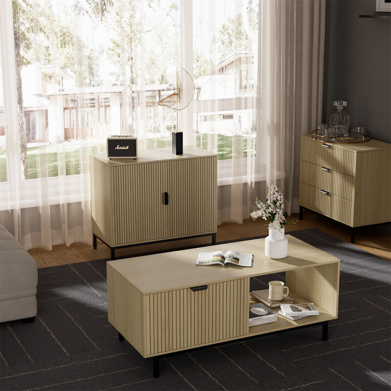 Couchtisch Lennox, Eiche, 110 X 50 Cm Vicco