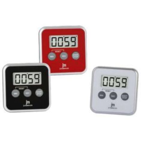 Lowell JT 5412R timer da cucina Timer da cucina digitale Rosso